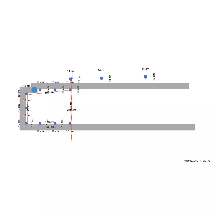 TOILE VELOS BOULOGNE. Plan de 