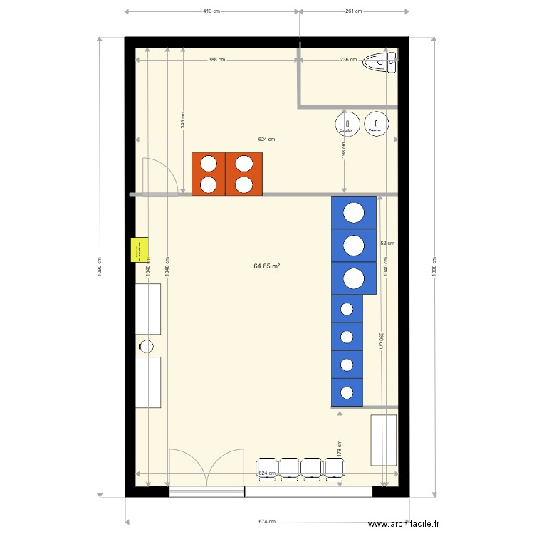 St Péé Sur Nivelle. Plan de 0 pièce et 0 m2