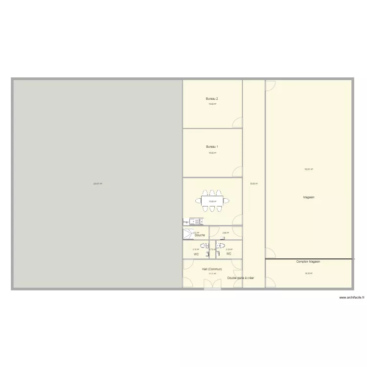 besan&ccedil;on agence v4. Plan de 