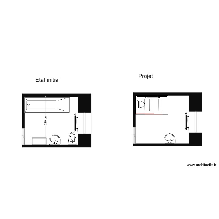 CRESSEINT SDB. Plan de 0 pièce et 0 m2