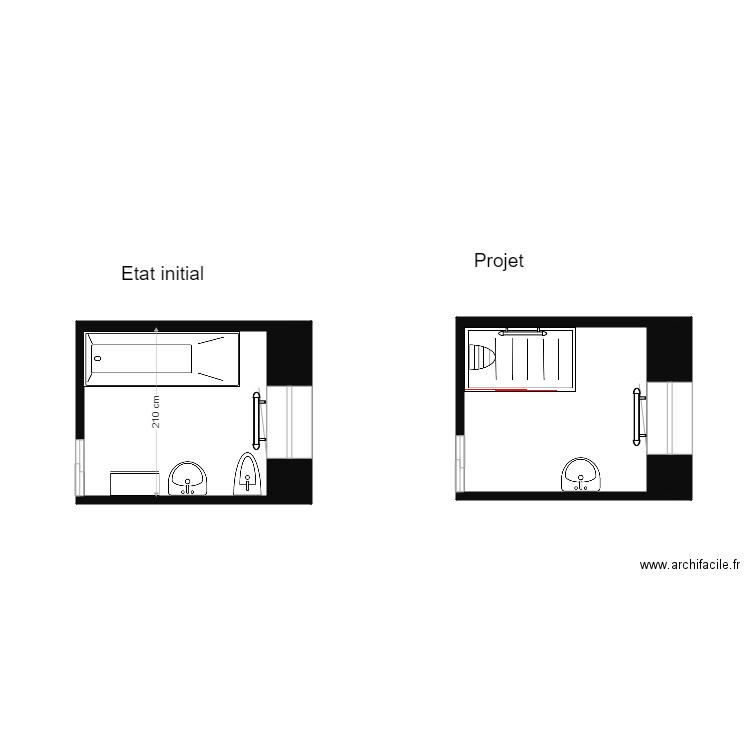 CRESSEINT SDB. Plan de 0 pièce et 0 m2