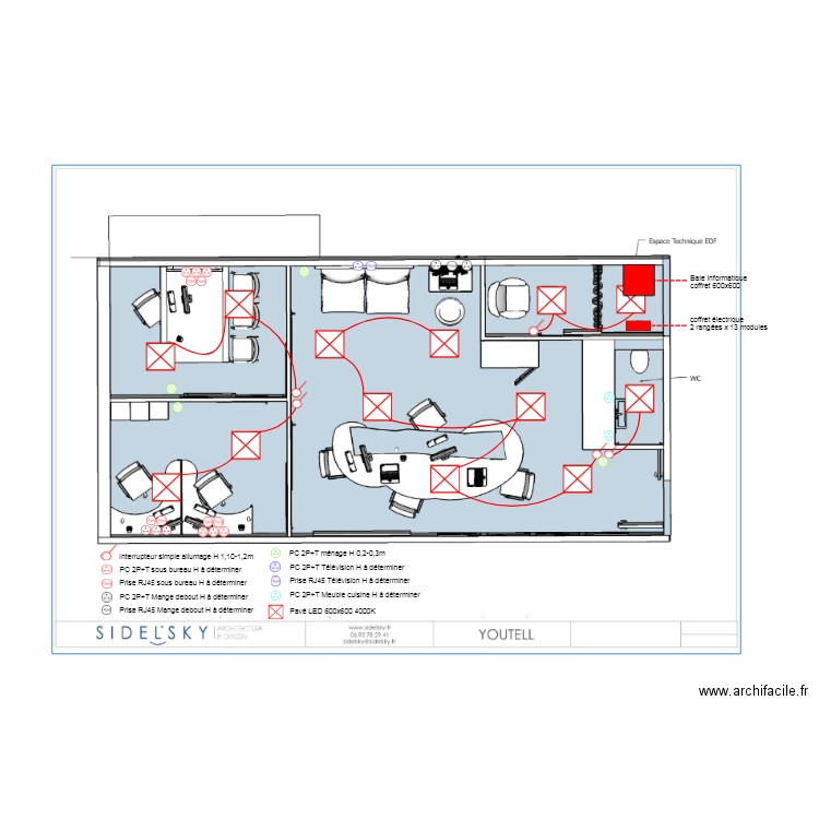 YOUTELL. Plan de 0 pièce et 0 m2