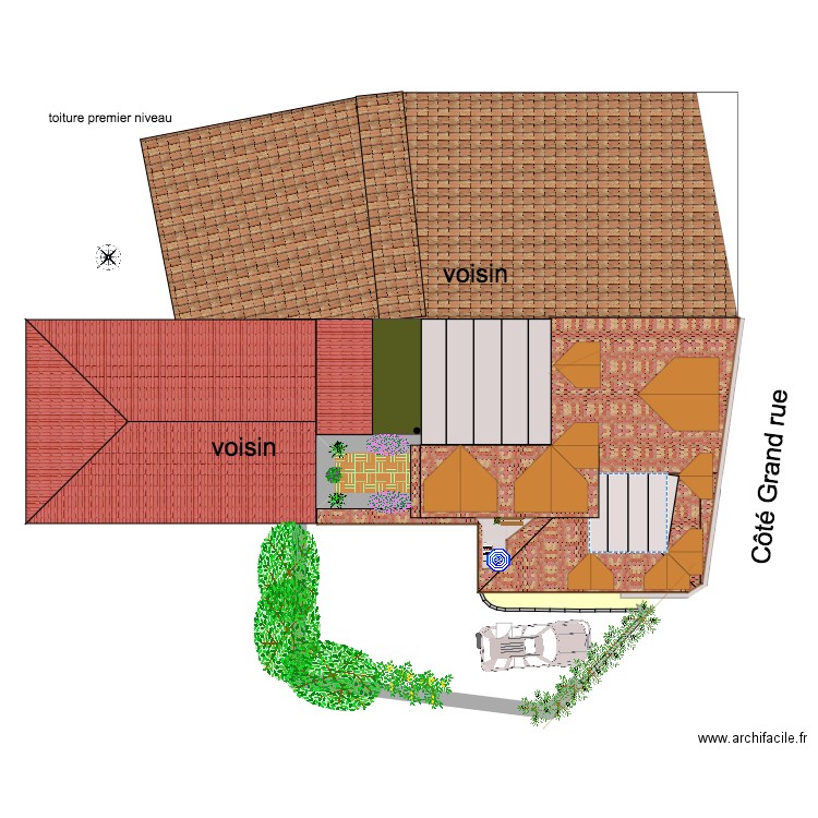 RAy toiture 2. Plan de 0 pièce et 0 m2