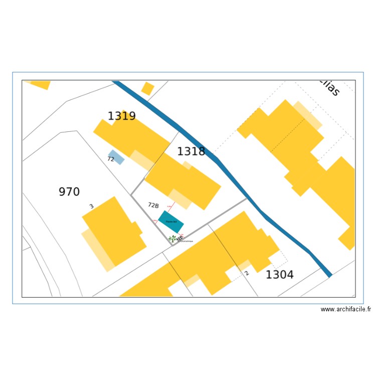 PISCINE NAIM. Plan de 0 pièce et 0 m2