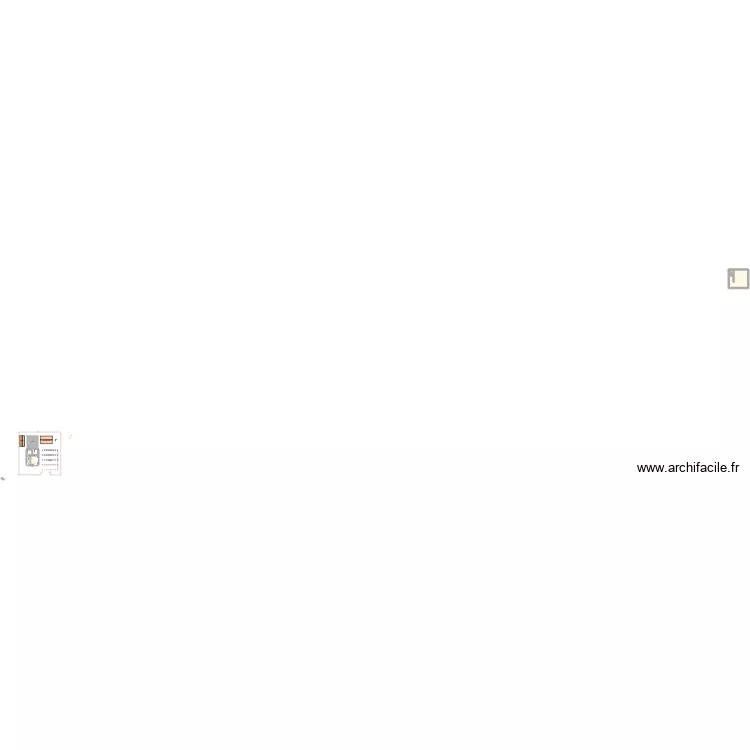 maison briollay. Plan de 