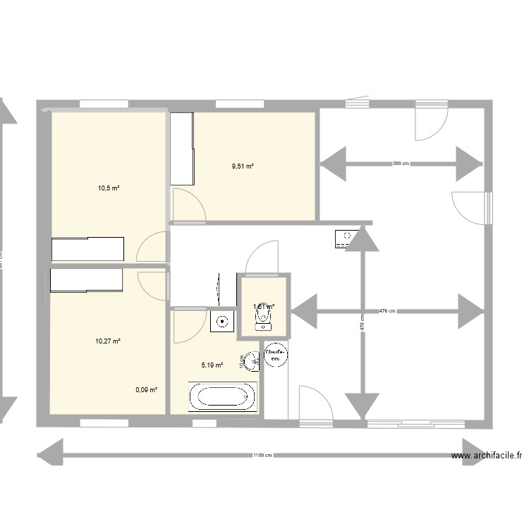cissou. Plan de 0 pièce et 0 m2