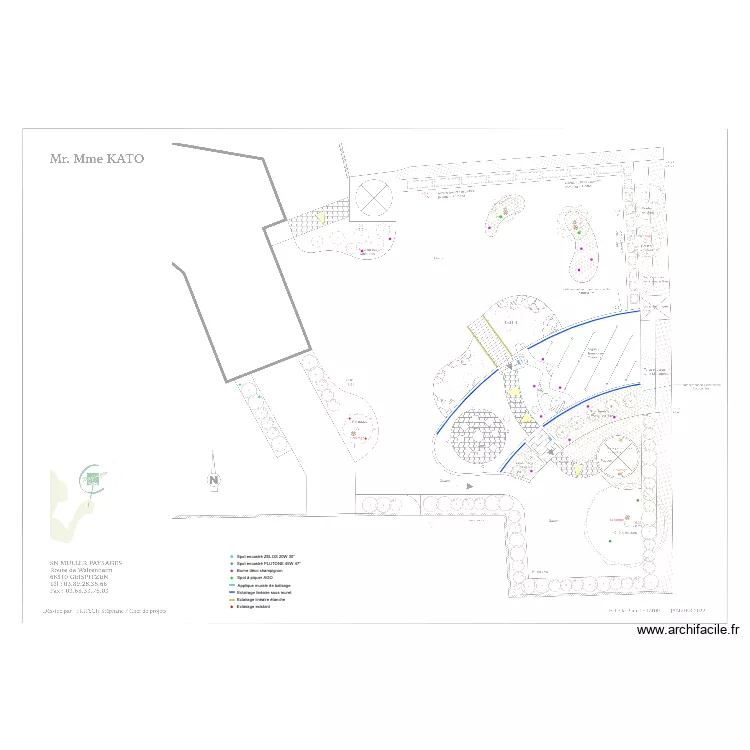 KATO JARDIN 2. Plan de KATO JARDIN 2. Plan de