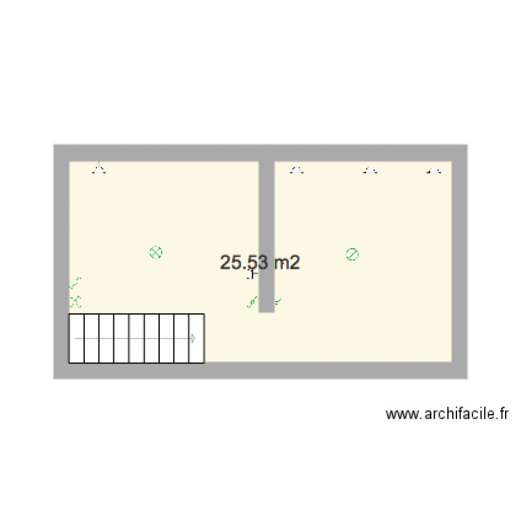 Palmaers étage. Plan de 0 pièce et 0 m2