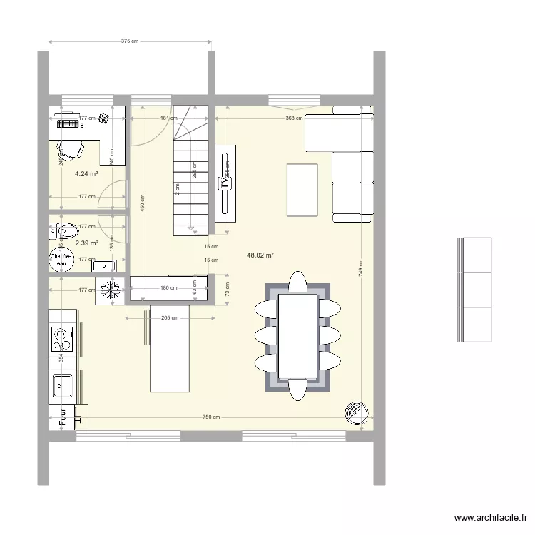 Maison Projet 8 - 112m2. Plan de 