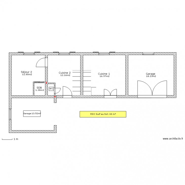 LAFAIT. Plan de 0 pièce et 0 m2