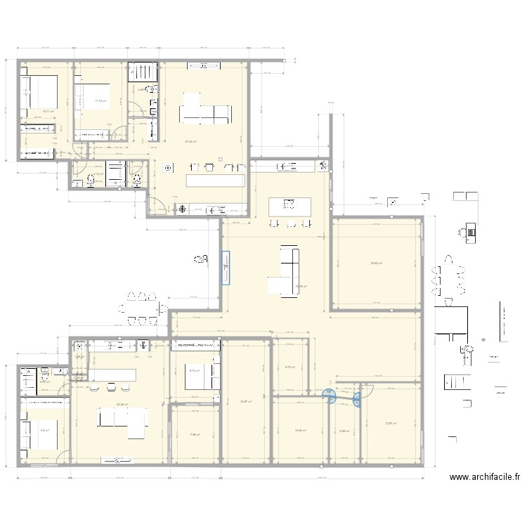 F3C ATTIQUE 2. Plan de 0 pièce et 0 m2