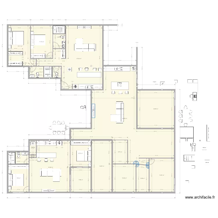 F3C ATTIQUE 2. Plan de 