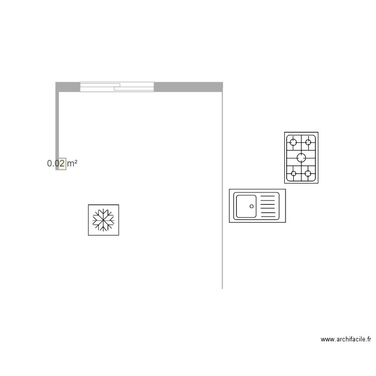 cuisine. Plan de 0 pièce et 0 m2