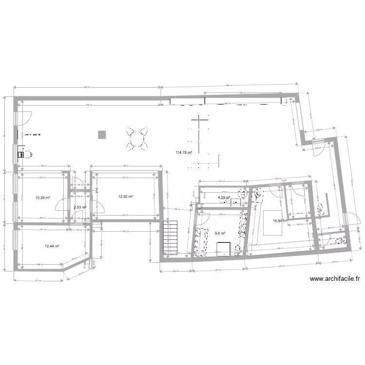RdC Bld Lafayette Etat Futur 3. Plan de 
