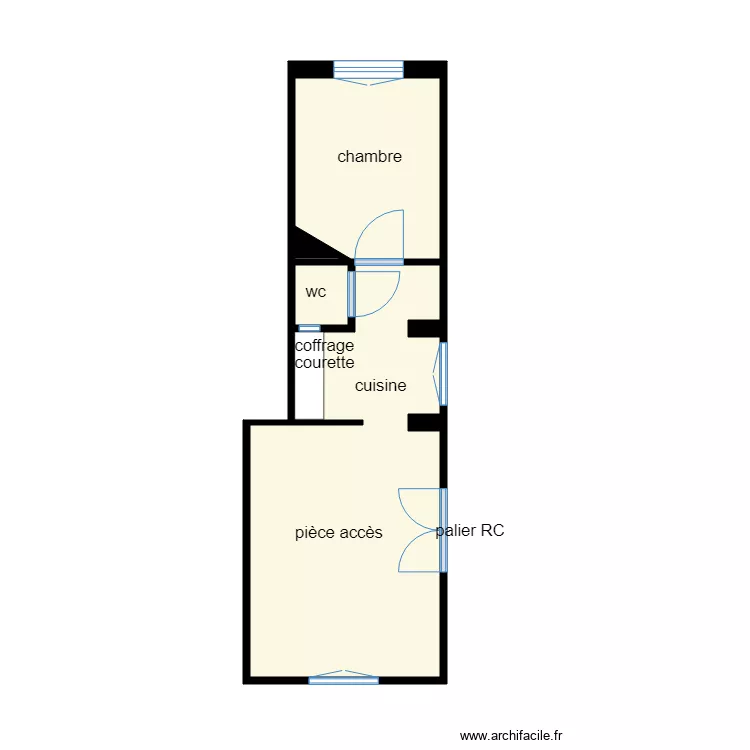 SCD jean Lolive. Plan de 