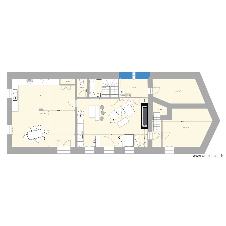 BESSE RDC. Plan de 0 pièce et 0 m2