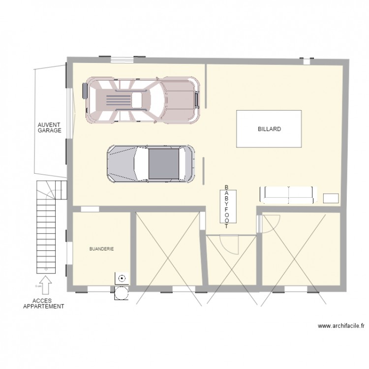 morzine garage. Plan de 0 pièce et 0 m2