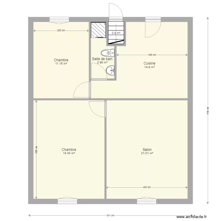 KANDEMIR B. Plan de 