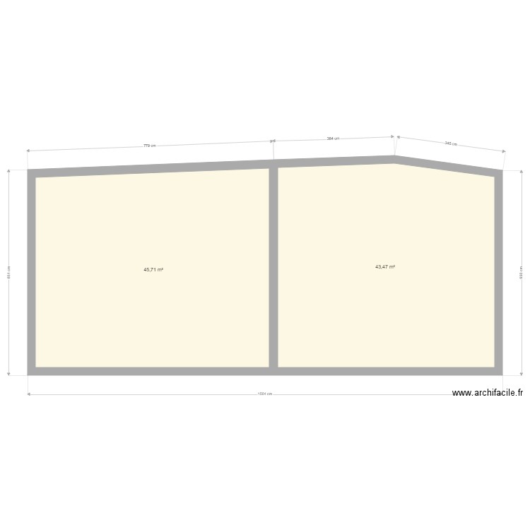 LAGORCE. Plan de 0 pièce et 0 m2