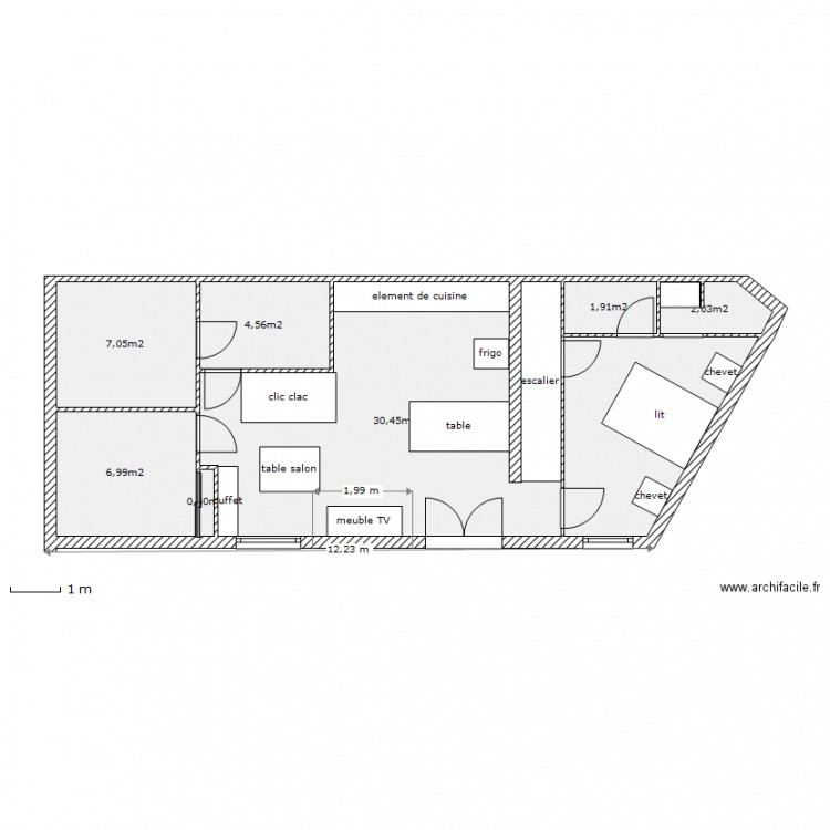 lacanau agrandi. Plan de 0 pièce et 0 m2