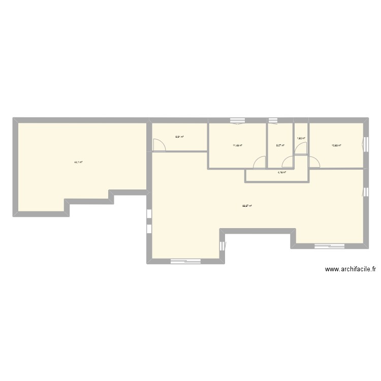 St Quentin agrandissement. Plan de 0 pièce et 0 m2