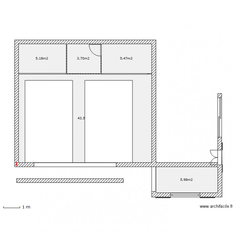 sous solNAD. Plan de 0 pièce et 0 m2