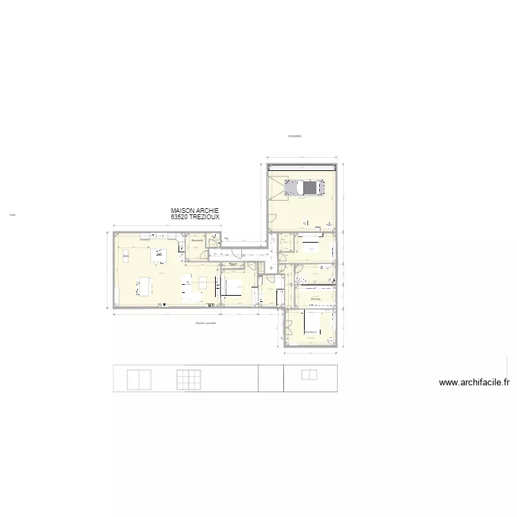 Plein pied en T revu archi 18 sept. Plan de 