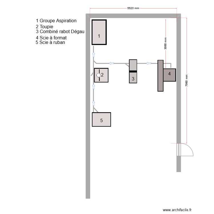 Mairie Menucourt. Plan de 0 pièce et 0 m2