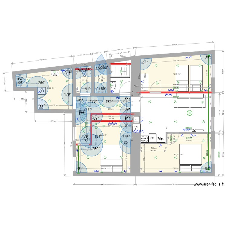 Kertesz 17 ERIC version. Plan de 0 pièce et 0 m2