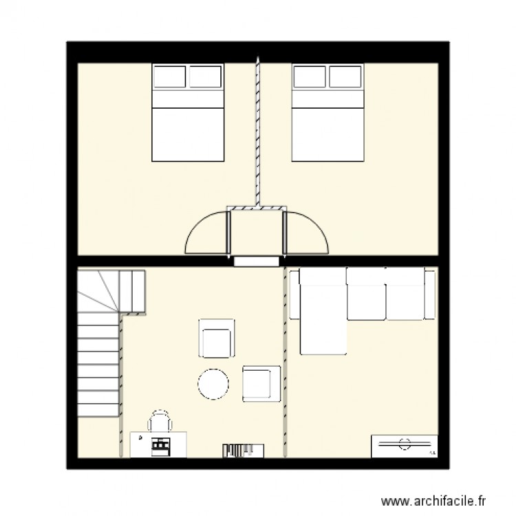 Maison individuel 1 étage. Plan de 0 pièce et 0 m2