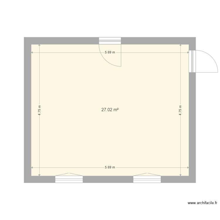 Bureau Gornac. Plan de 0 pièce et 0 m2