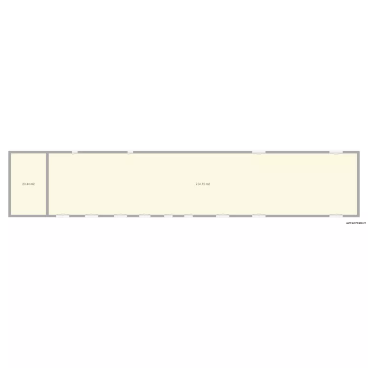 B&acirc;timent 3. Plan de 