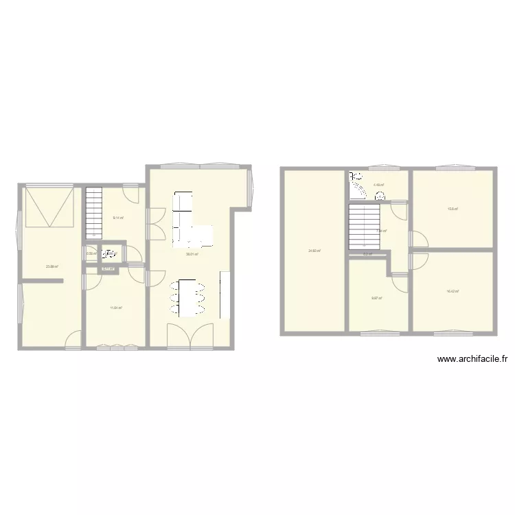 plan original. Plan de 