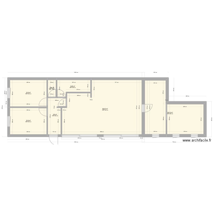 PROJET CAILLE. Plan de 0 pièce et 0 m2