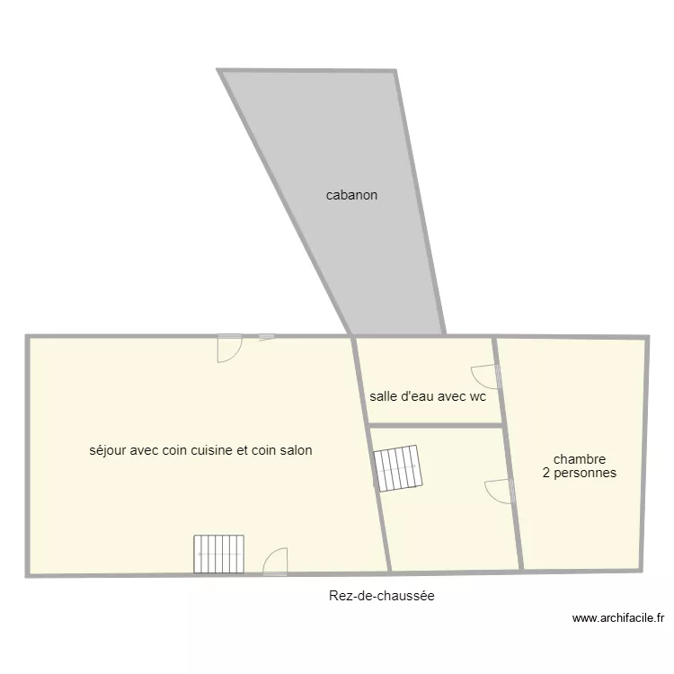 maison principale. Plan de maison principale. Plan de