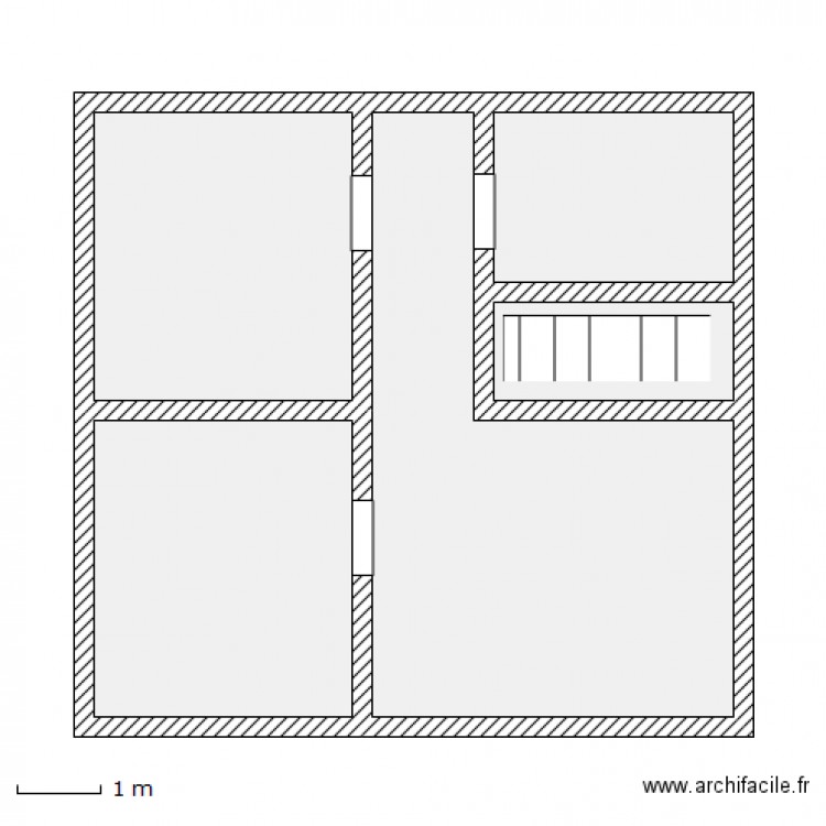 MATER SOU SOL. Plan de 0 pièce et 0 m2