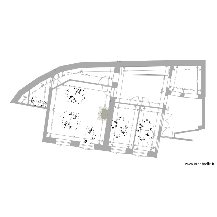 231 Saint Honore. Plan de 0 pièce et 0 m2