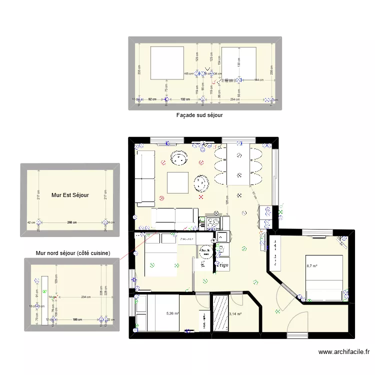 La Citri&egrave;re. Plan de 