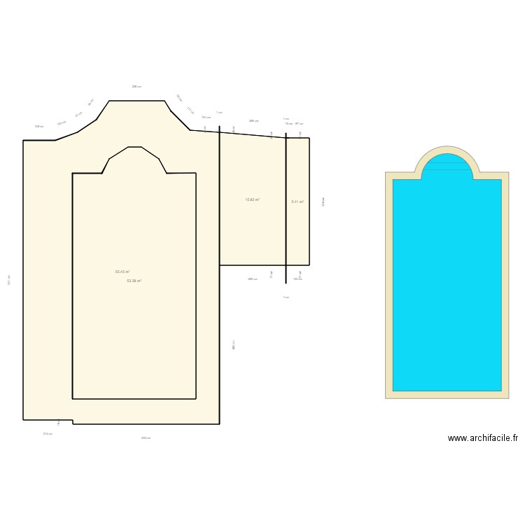 Bros bages. Plan de 0 pièce et 0 m2