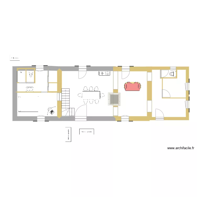 maison lavignasse1. Plan de 