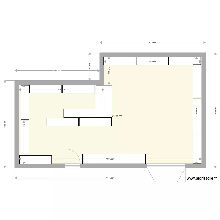 GARAGE . Plan de 