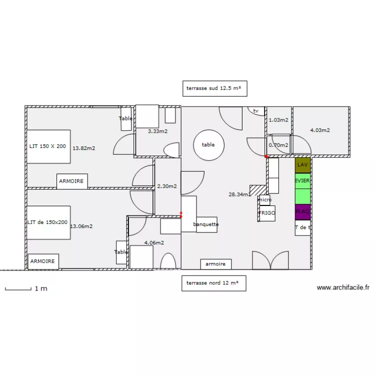 GITE DERNIER. Plan de GITE DERNIER. Plan de