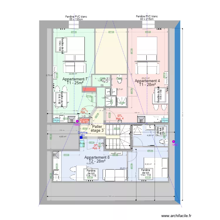 Pasteur Etage 3 i. Plan de 