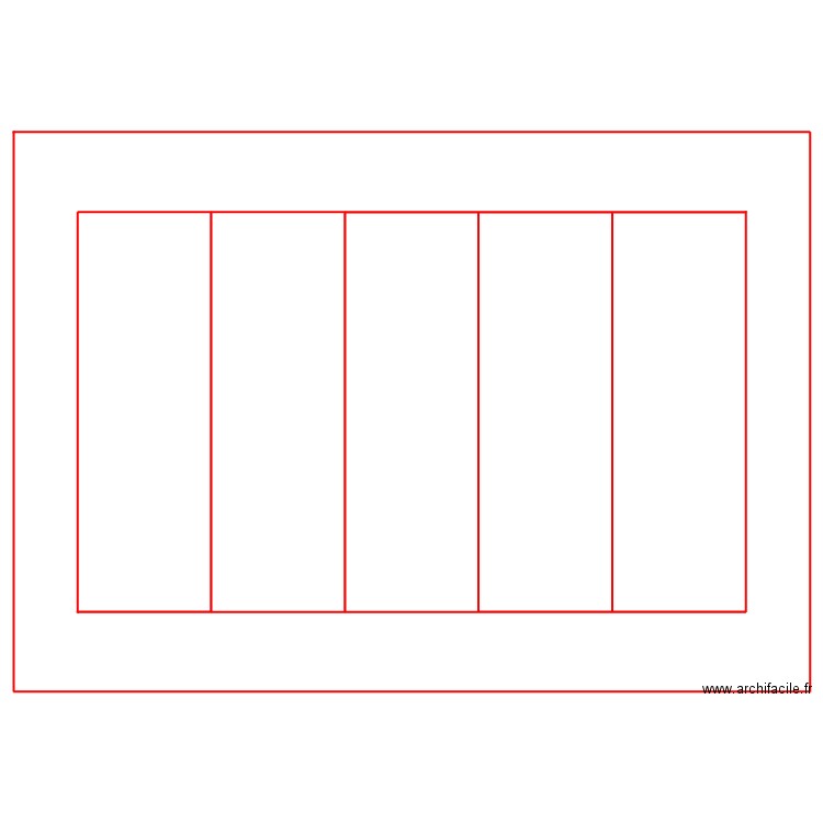 xxx. Plan de 3 pièces et 910 m2