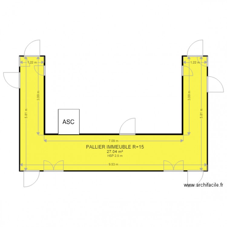 PALLIER HAYE LES ROSES R15. Plan de 0 pièce et 0 m2