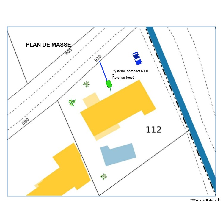 Frecon. Plan de 0 pièce et 0 m2