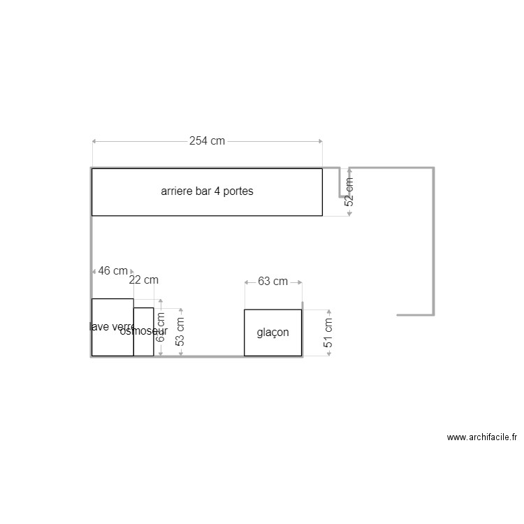 bar saveur braisee. Plan de 0 pièce et 0 m2