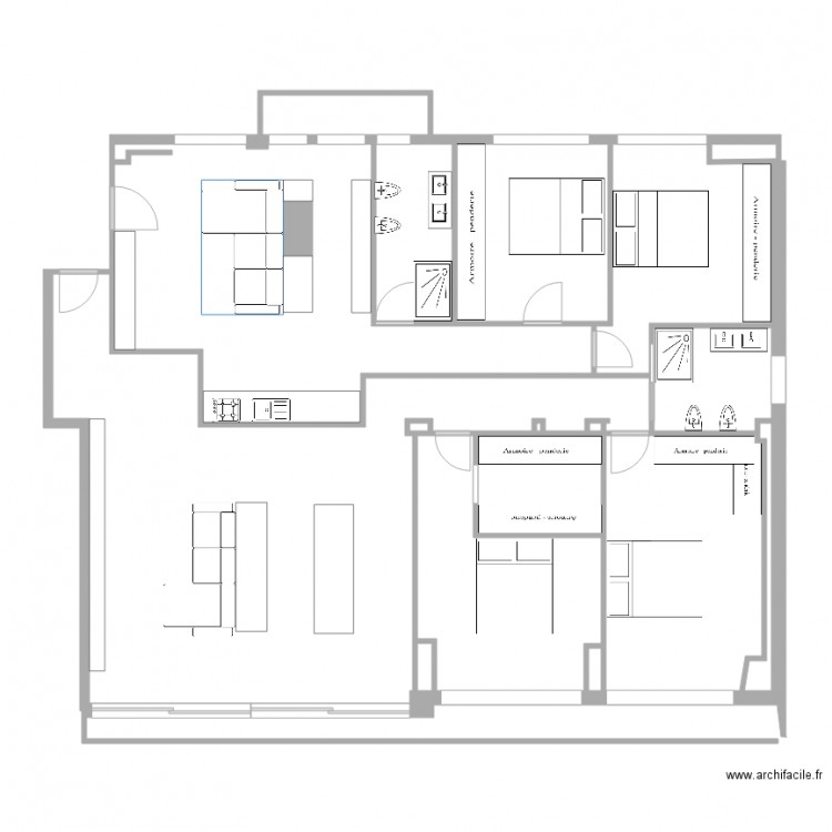 KIKA 018. Plan de 0 pièce et 0 m2