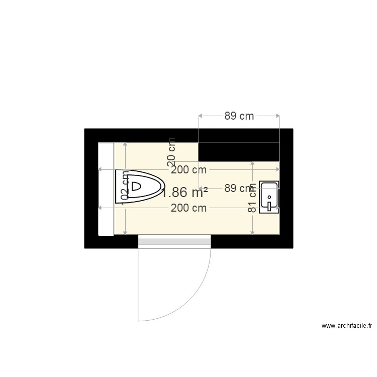 MARELLI WC 1. Plan de 0 pièce et 0 m2