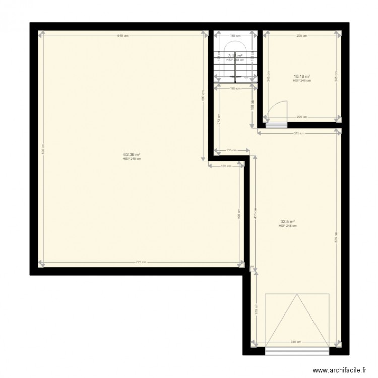 MALLARET André. Plan de 0 pièce et 0 m2